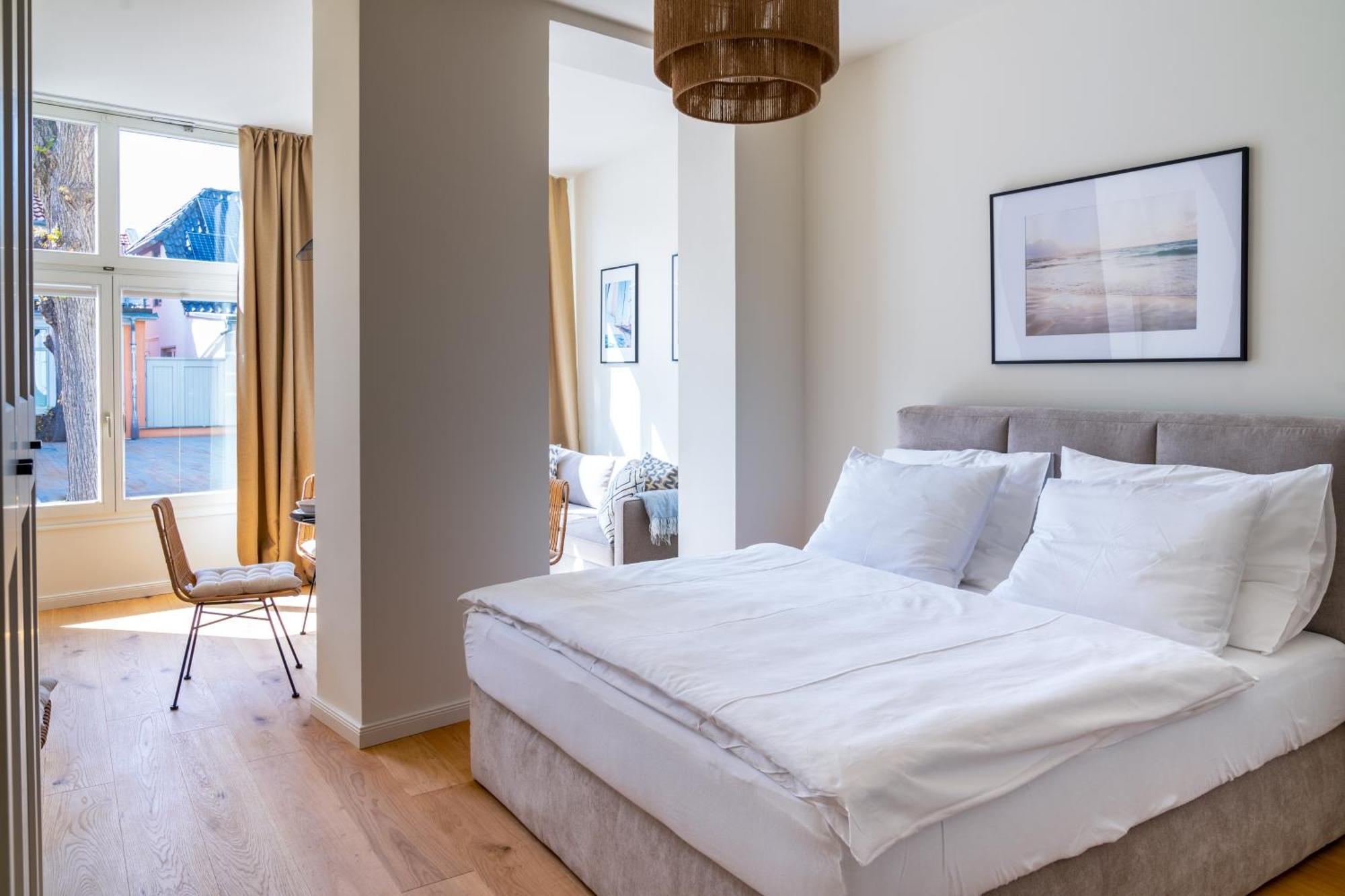 Kapitaenshaus Friedrich Franz - Premium Apartments 200 Meter Vom Strand Und Alten Strom روستوك المظهر الخارجي الصورة